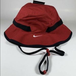 Nike Football Bucket Hat Burgundy Red Size M NWT